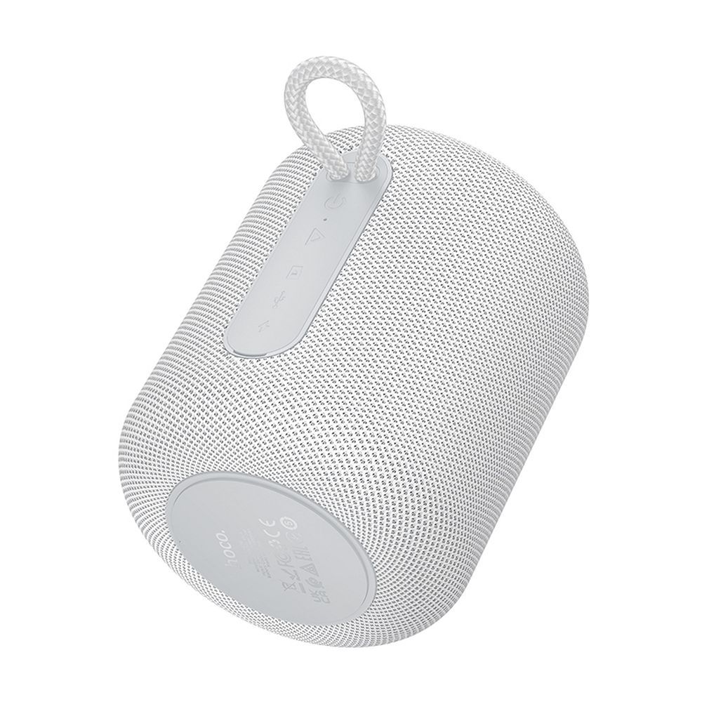 Портативна Bluetooth колонка HOCO HC30, 5W, TWS, RGB, Сива