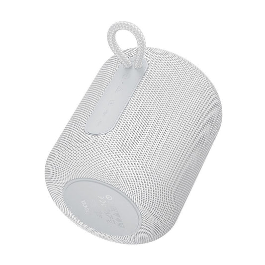 Портативна Bluetooth колонка HOCO HC30, 5W, TWS, RGB, Сива