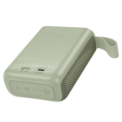 Портативна Bluetooth колонка HOCO HC34, 5W, TWS, Водоустойчива, Зелена