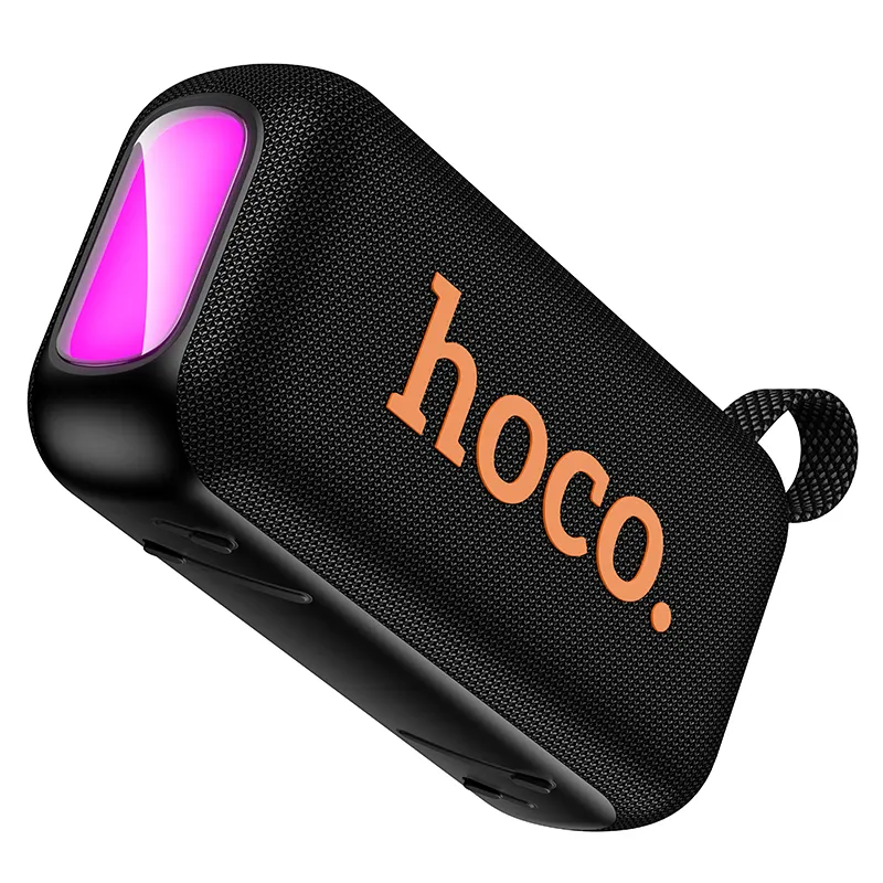 Портативна Bluetooth колонка HOCO HC32, 2 x 10W, TWS, RGB, Черна