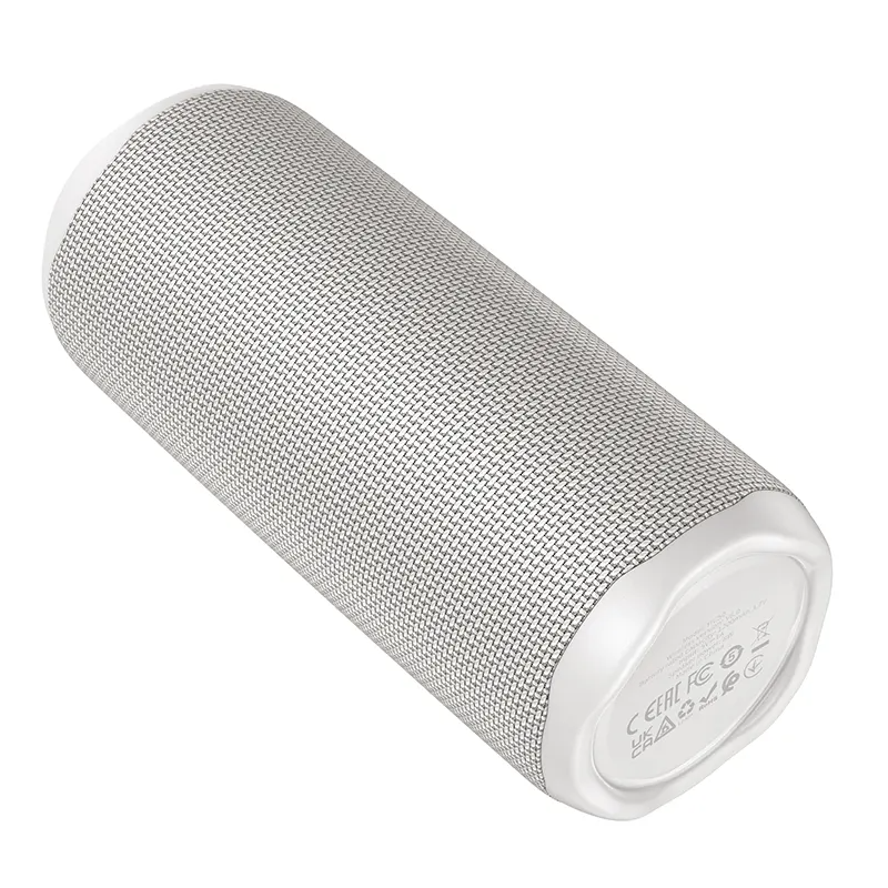 Портативна Bluetooth колонка HOCO HC50, 8W, TWS, RGB, Водоустойчива, Бяла
