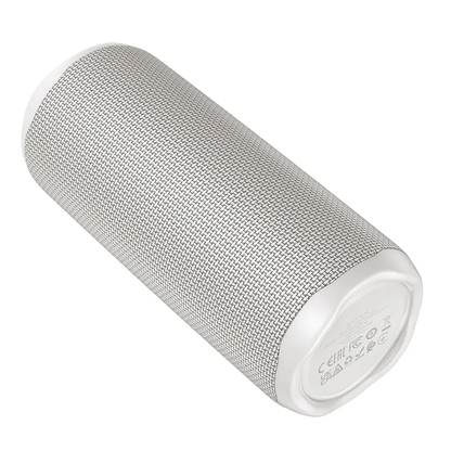 Портативна Bluetooth колонка HOCO HC50, 8W, TWS, RGB, Водоустойчива, Бяла