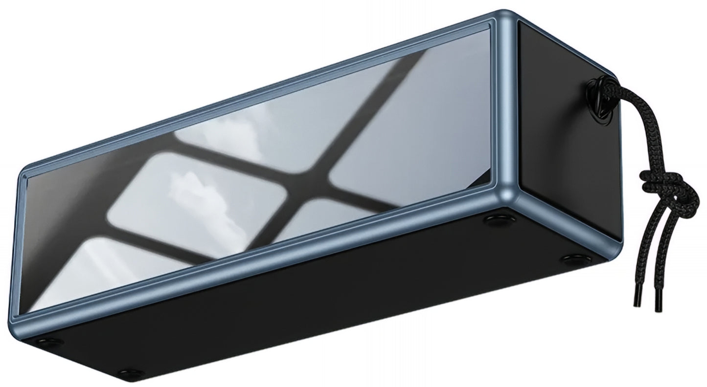Преносима Bluetooth колонка HOCO HC40, 2 x 10W, TWS, RGB, Черна