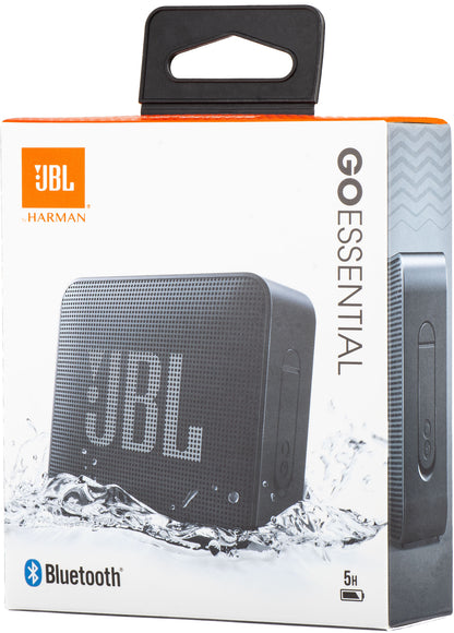 JBL Go Essential Преносима Bluetooth тонколона, 3,1 W, PartyBoost, водоустойчива, черна JBLGOESBLK