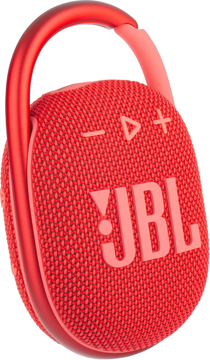 Преносим Bluetooth високоговорител JBL Clip 4, 5W, Pro Sound, водоустойчив, розов JBLCLIP4RED