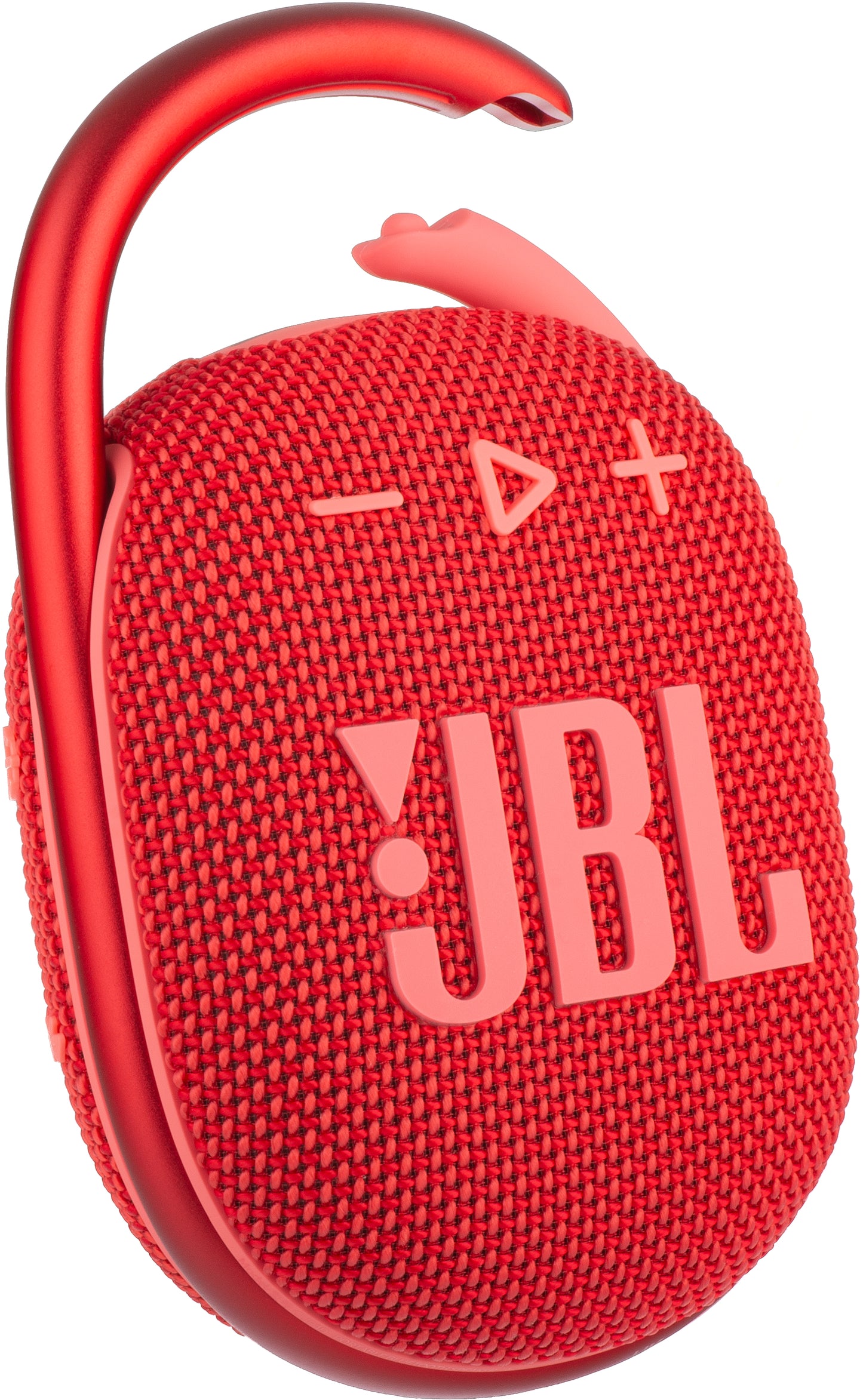 Преносим Bluetooth високоговорител JBL Clip 4, 5W, Pro Sound, водоустойчив, розов JBLCLIP4RED