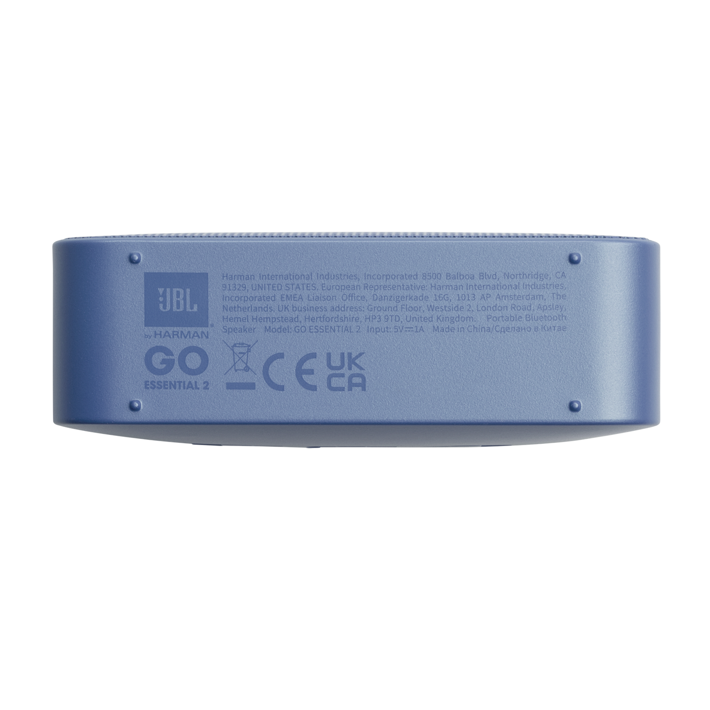 Портативна Bluetooth колонка JBL Go Essential 2, 3.1W, Pro Sound, Водоустойчива, Синя JBLGOES2BLUCN