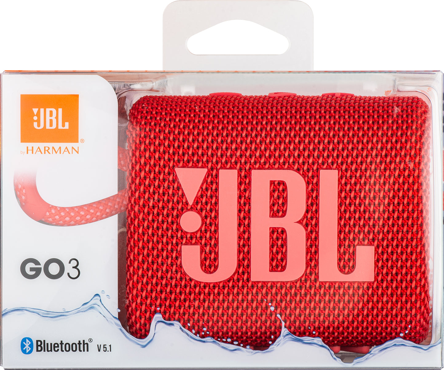 Преносим Bluetooth високоговорител JBL GO 3, 4,2 W, Pro Sound, водоустойчив, розов JBLGO3RED