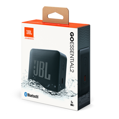 Портативна Bluetooth колонка JBL Go Essential 2, 3.1W, Pro Sound, Водоустойчива, Черна JBLGOES2BLKCN