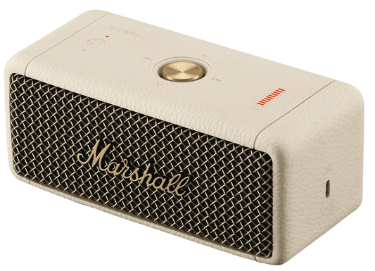 Преносима Bluetooth колонка Marshall Emberton II, 20W, Водоустойчива, Крем