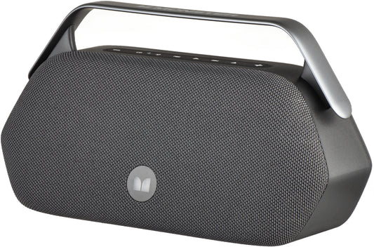 Преносима Bluetooth колонка Monster Adventurer Plus, TWS, водоустойчива, черна