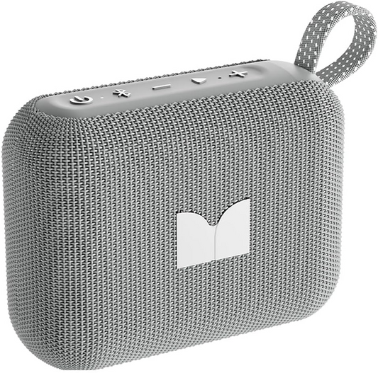 Преносима Bluetooth колонка Monster Cube 1, 12W, TWS, водоустойчива, сива