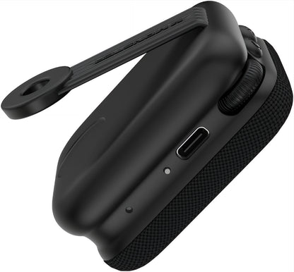 Преносима Bluetooth колонка Monster Blaster Atom, 6W, водоустойчива, черна