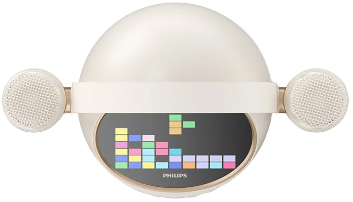 Преносима Bluetooth колона Philips, 10W, Караоке, Бежова TAS2509WT/00