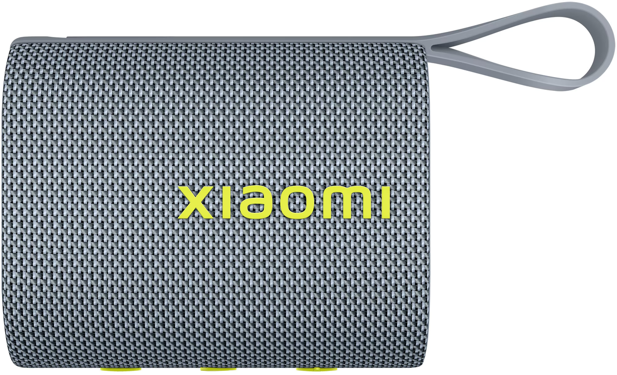 Преносима Bluetooth колонка Xiaomi Sound Pocket, 5W, водоустойчива, синьо-сива QBH4378GL