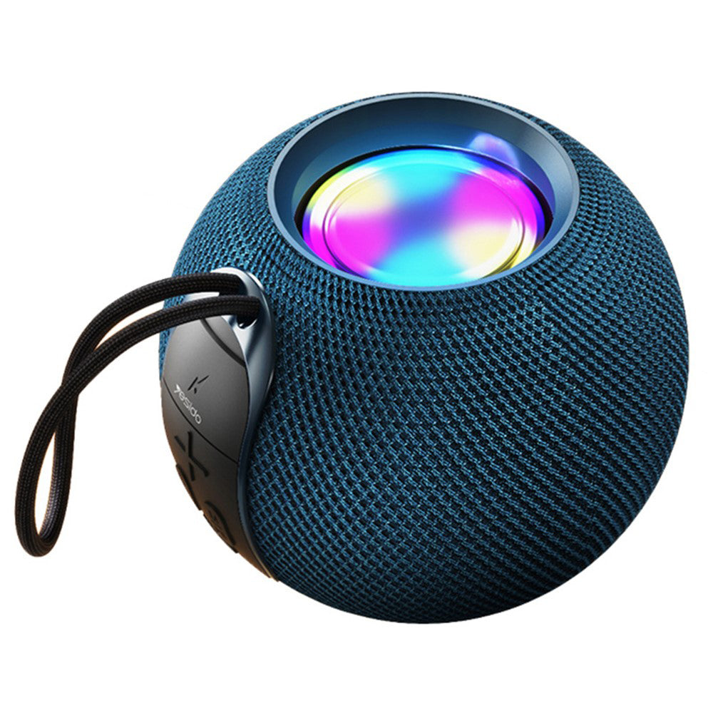 Портативна Bluetooth колонка Yesido YSW13, 5W, RGB, Синя