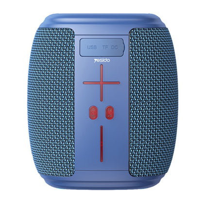 Портативна Bluetooth колонка Yesido YSW14, 5W, RGB, Синя