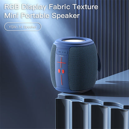 Портативна Bluetooth колонка Yesido YSW14, 5W, RGB, Синя