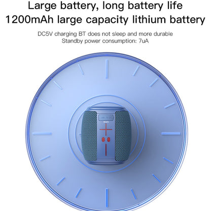 Портативна Bluetooth колонка Yesido YSW14, 5W, RGB, Синя