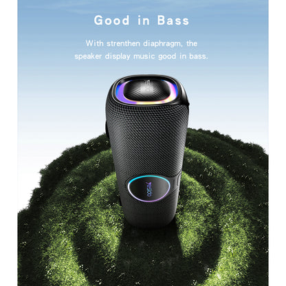Bluetooth колона Yesido YSW21 Karaoke, 120W, RGB, Водоустойчива, Черна