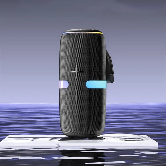 Портативна Bluetooth колонка Yesido YSW22, 30W, RGB, Водоустойчива, Черна