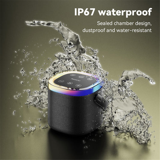 Портативна Bluetooth колонка Yesido YSW25, 5W, RGB, Черна