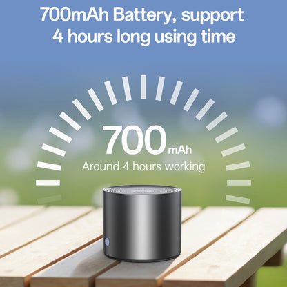 Bluetooth колонка Yesido YSW30, 3W, Водоустойчива, Черна