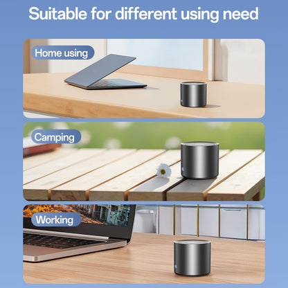 Bluetooth колонка Yesido YSW30, 3W, Водоустойчива, Черна