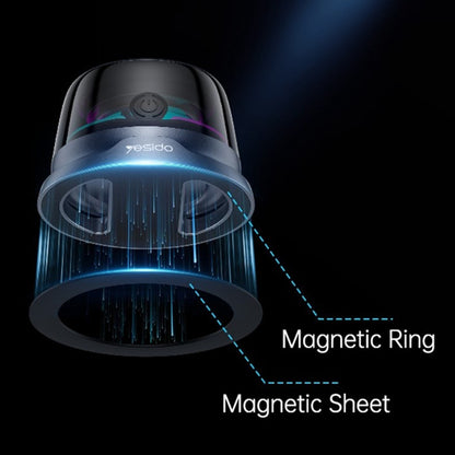 Портативна Bluetooth колонка Yesido YSW32, 3W, RGB, Черна