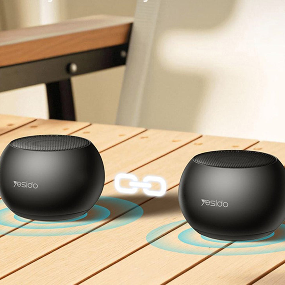 Bluetooth колонка Yesido YSW33, 3W, Черна