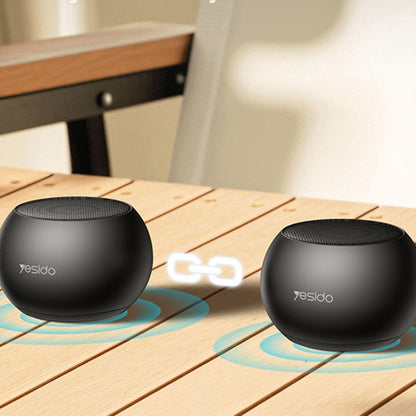 Bluetooth колонка Yesido YSW33, 3W, Черна