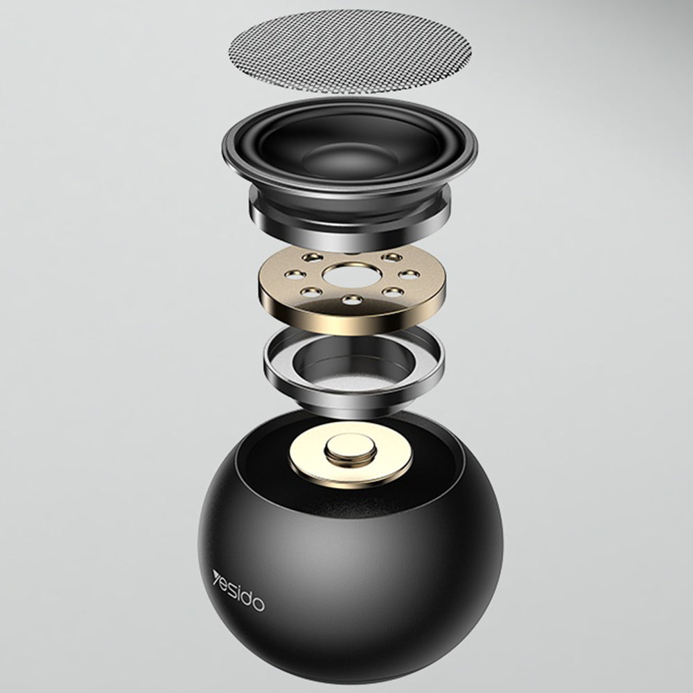 Bluetooth колонка Yesido YSW33, 3W, Черна