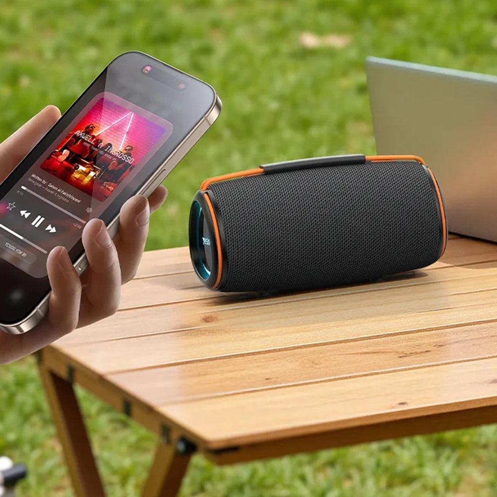 Портативна Bluetooth колонка Yesido YSW38, 30W, TWS, RGB, Черна