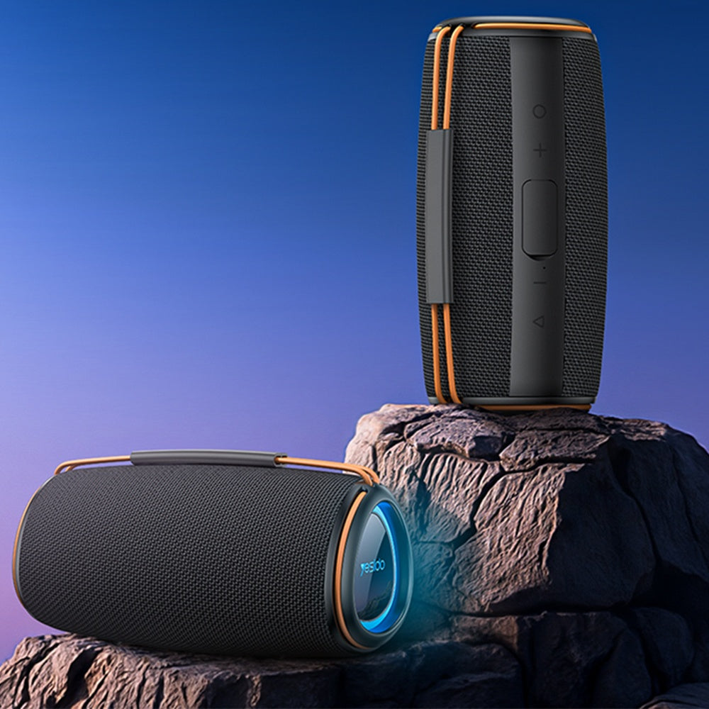 Портативна Bluetooth колонка Yesido YSW38, 30W, TWS, RGB, Черна