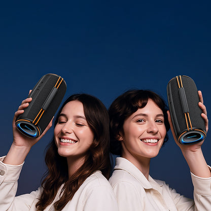 Портативна Bluetooth колонка Yesido YSW38, 30W, TWS, RGB, Черна