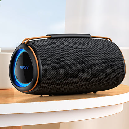 Портативна Bluetooth колонка Yesido YSW38, 30W, TWS, RGB, Черна