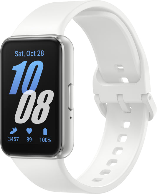 Samsung Galaxy Fit3 Fitness Bracelet, Silver SM-R390NZSAEUE