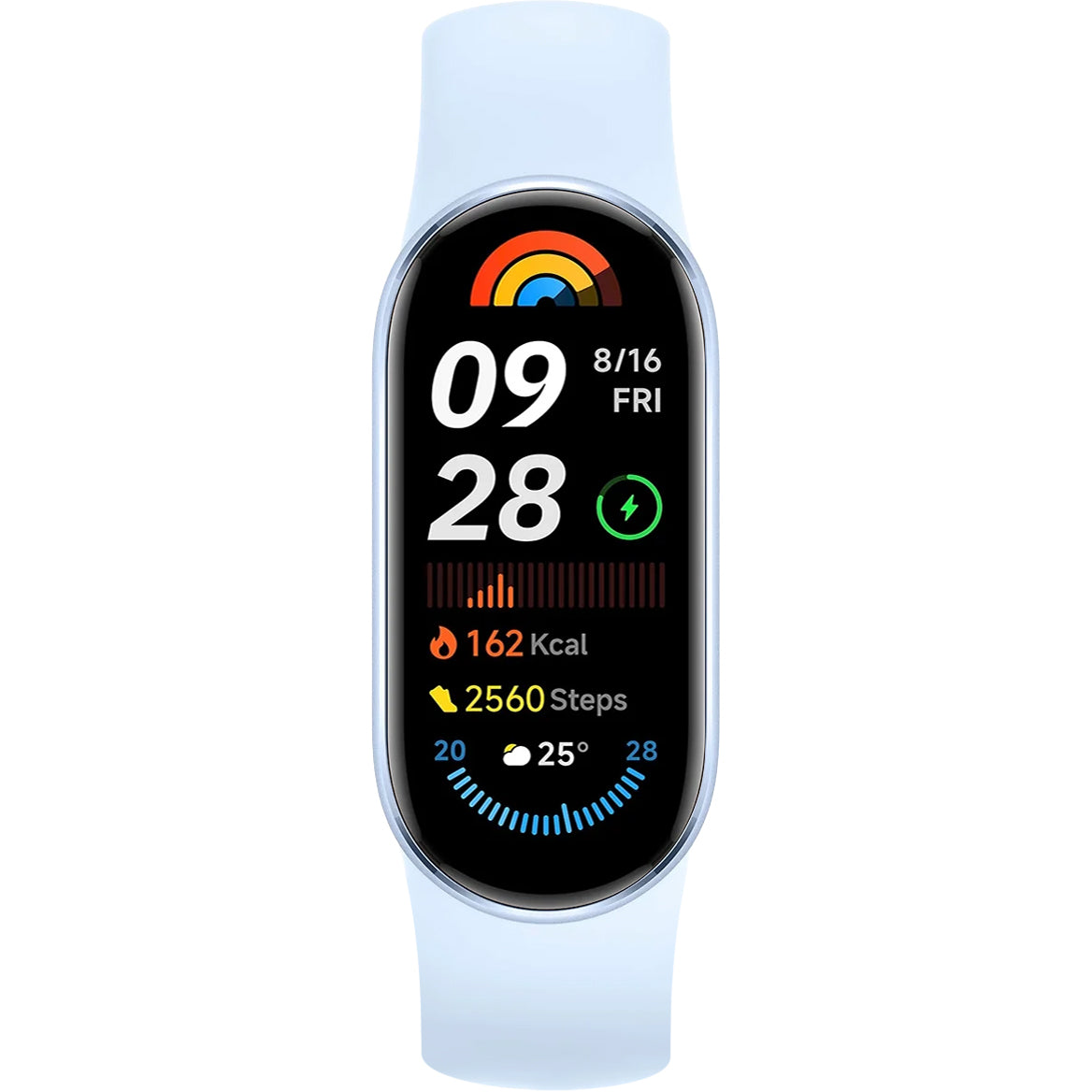 Xiaomi Mi Smart Band 9 фитнес гривна, синя BHR8346GL 