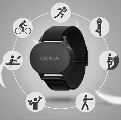 Гривна за мониторинг на сърдечния ритъм Cycplus H1, черна