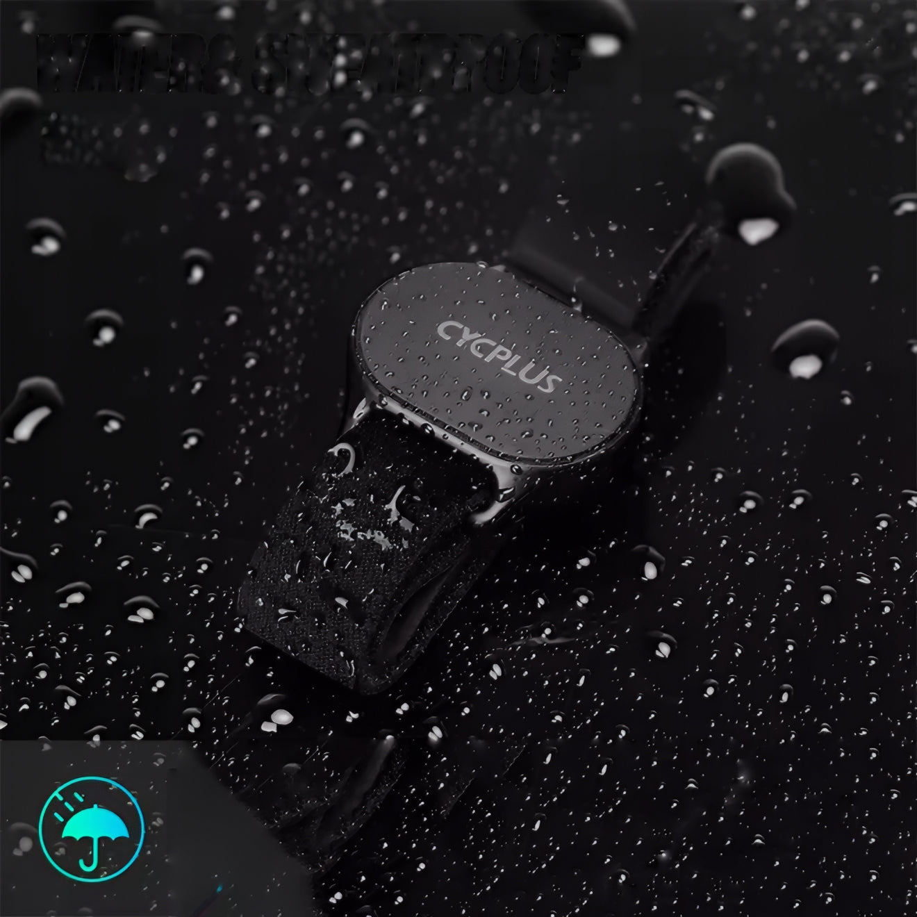 Гривна за мониторинг на сърдечния ритъм Cycplus H1, черна