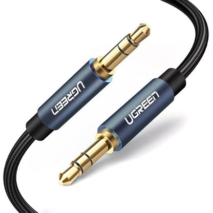 Аудио кабел 3.5mm - 3.5mm UGREEN AV112, 1m, Син