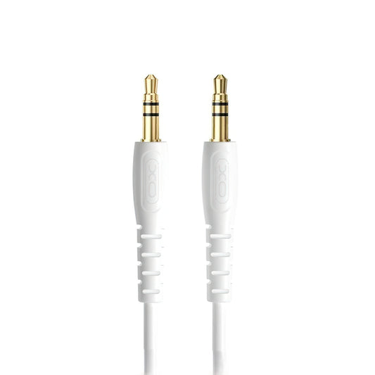 Аудио кабел 3.5mm - 3.5mm XO Design NB-R270, 1m, Бял