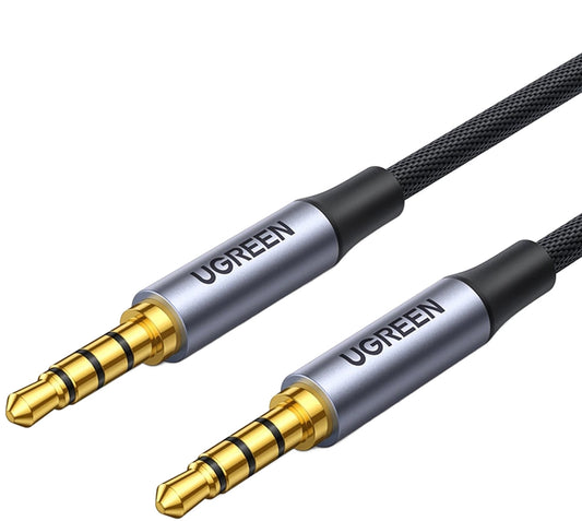 Аудио кабел 3.5mm - 3.5mm UGREEN AV183, 3m, Черен