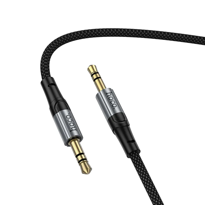 Аудио кабел 3.5mm - 3.5mm HOCO UPA33, 1.5m, Черен
