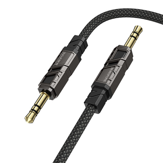 3.5mm - 3.5mm Borofone BL22 Dignity Audio Cable, 1m, Black