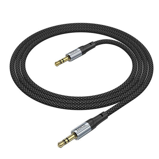 Аудио кабел 3.5mm - 3.5mm HOCO UPA26, 1m, Черен