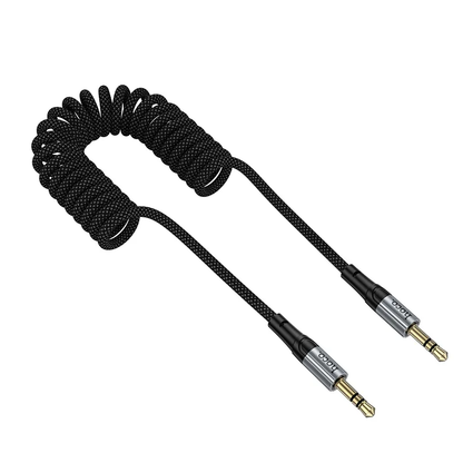 Аудио кабел 3.5mm - 3.5mm HOCO UPA33, 1.5m, Черен