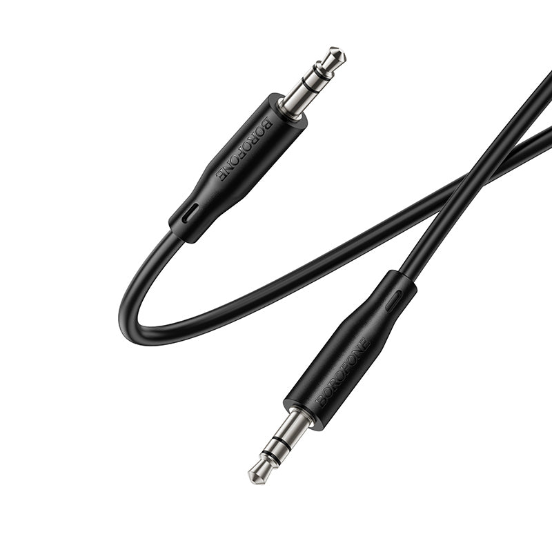 3.5mm Audio Cable - 3.5mm Borofone BL26 Standard, 1m, Black