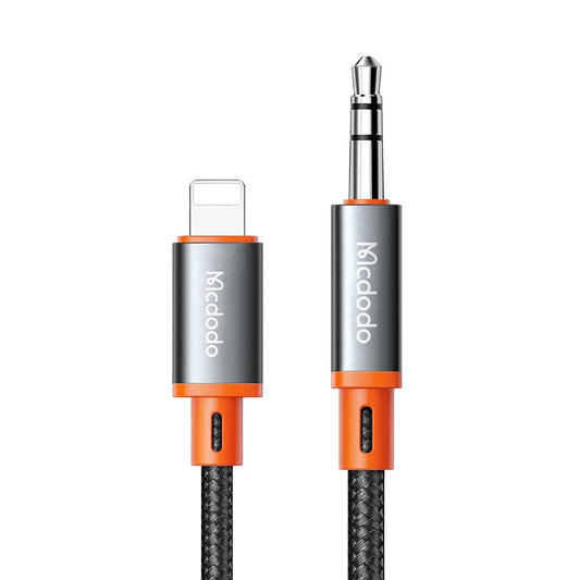 Lightning Audio Cable - 3.5mm McDodo CA-0780 Castle, 1.2m, Black