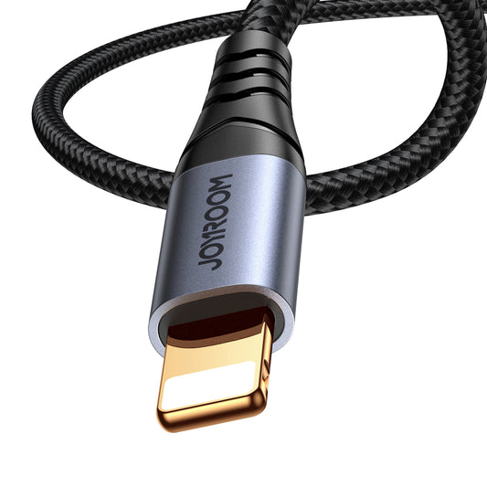 Аудио кабел Lightning - 3.5mm Joyroom SY-A06, 1.2m, Черен